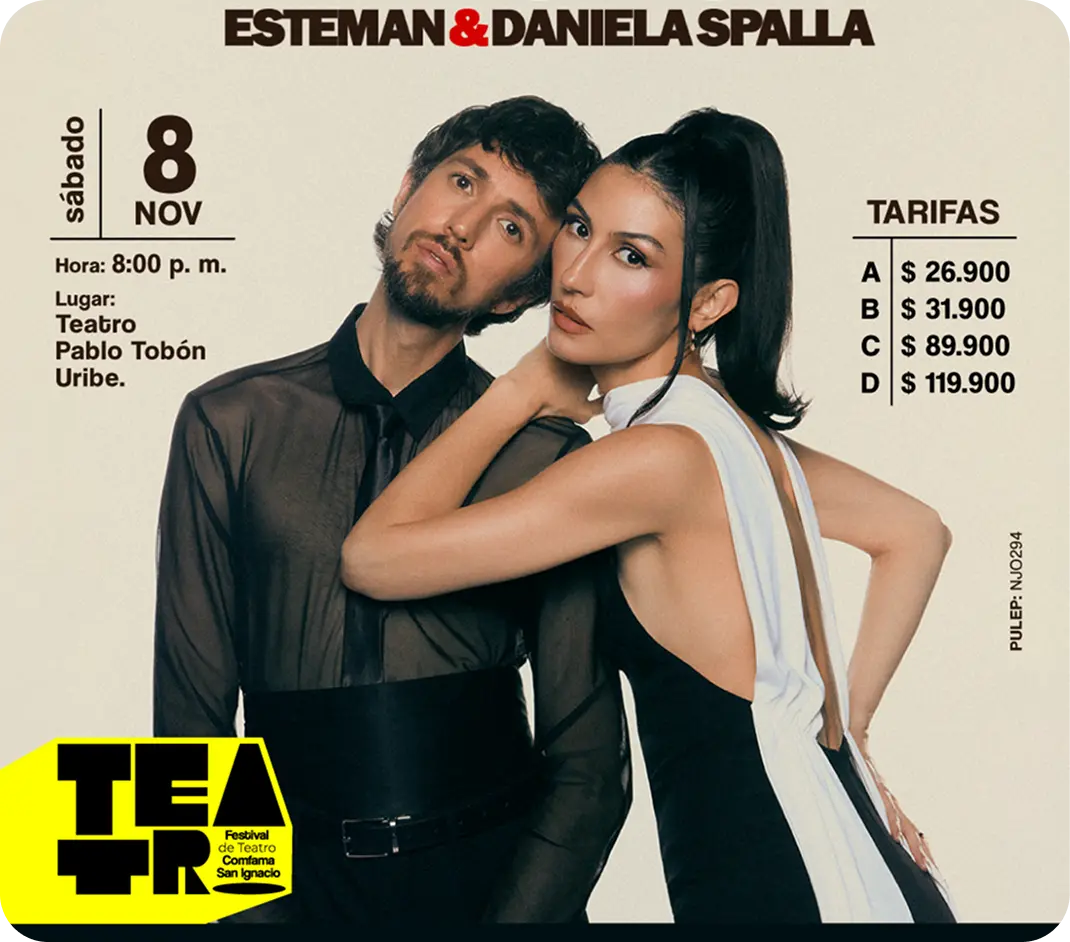 Cerraremos este festival con el Amorío de Esteman & Daniela Spalla