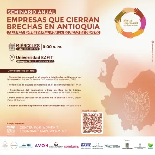 Seminario impulsado por la Alianza Empresarial por la Equidad de Género