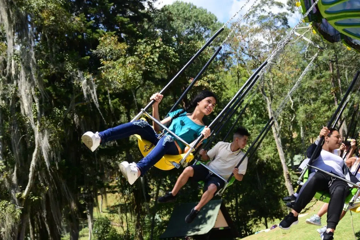 Programación mensual Parques Comfama