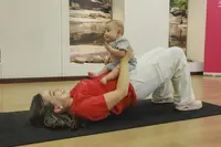 Foto mamás saludables postparto