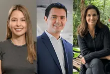 Lina Uribe, Sebastián Durán y Alicia Lozano