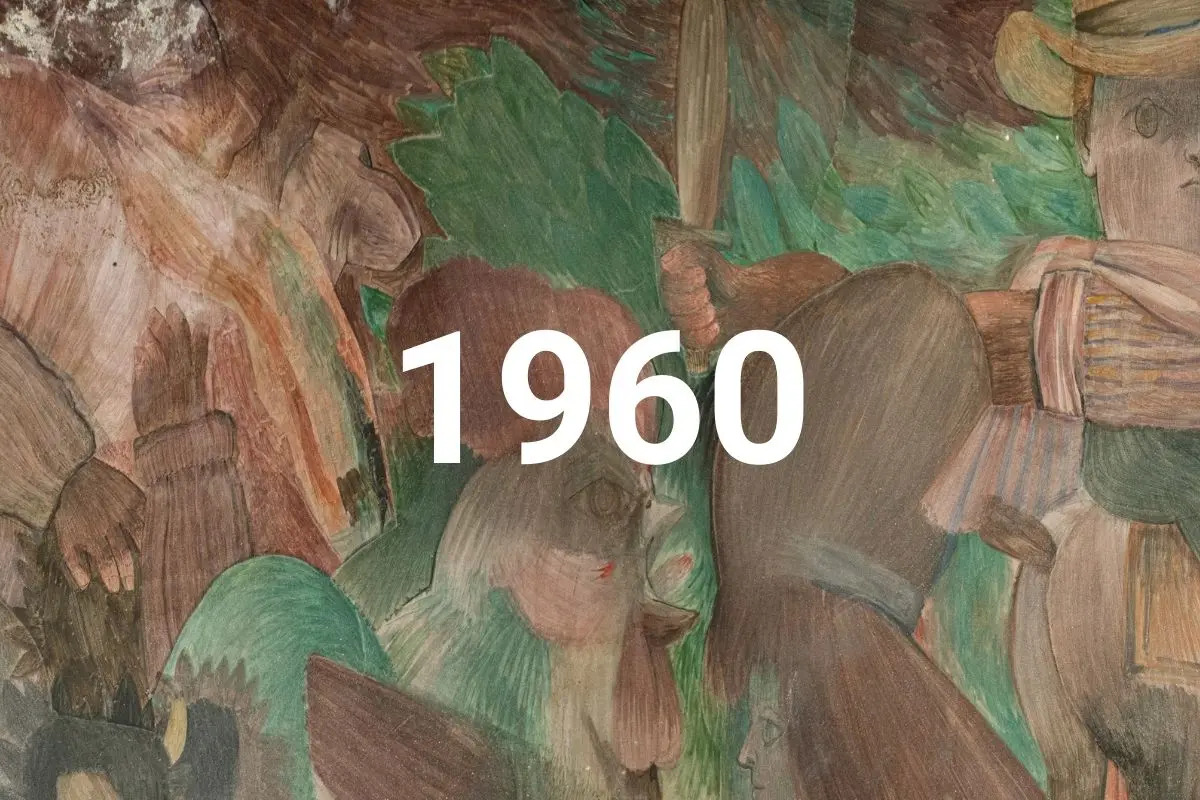 1960 - mural Botero