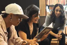 Cabecera bibliotecaria por un día Carolina Sanín