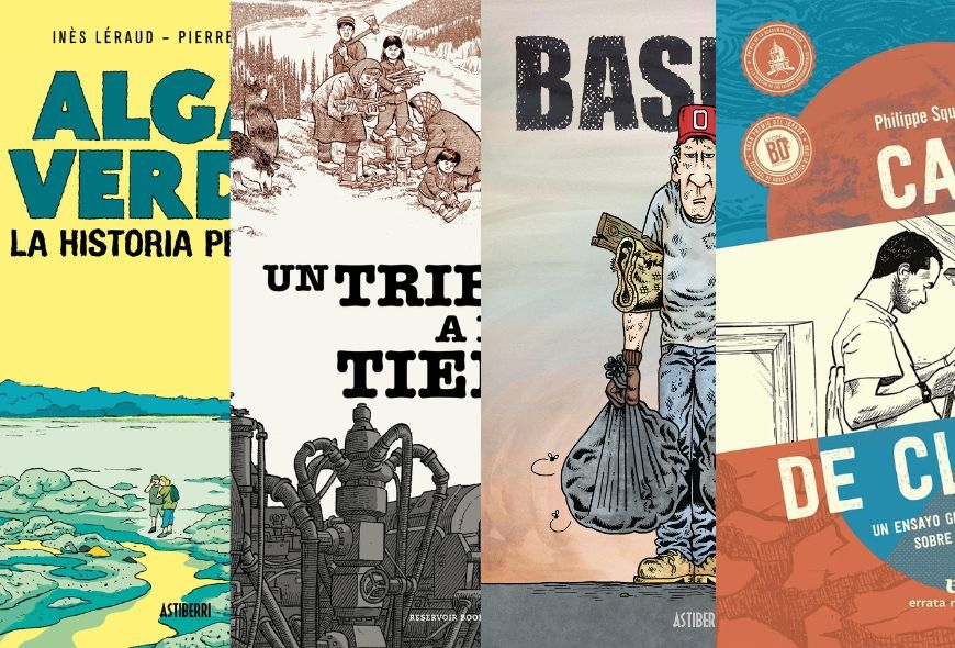 Cabecera bibliotecas nuevas lecturas > Cuatro cómics ambientales por Mario Cárdenas