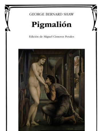Portada libro Pigmalión