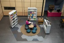 Foto biblioteca bello