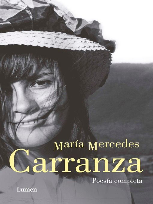 Portada libro María Mercedes Carranza poesía completa