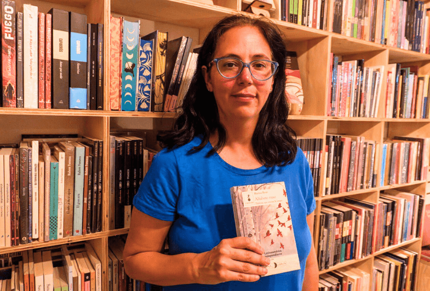 Cabecera Marina Berri FILBo Región