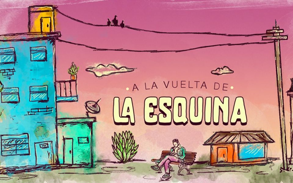 Logo A la vuelta de la esquina