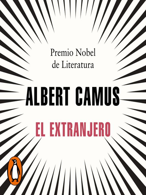 Portada libro El extranjero 