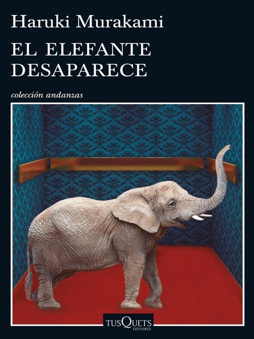 Poratada libro El elefante desaparece