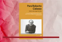 Portada Para Roberto Calasso