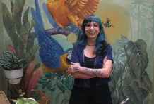 Cabecera En el estudio de Yapi Yaneth Pineda