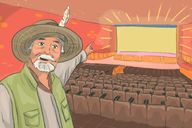 Cómic historia del cine en Aranjuez