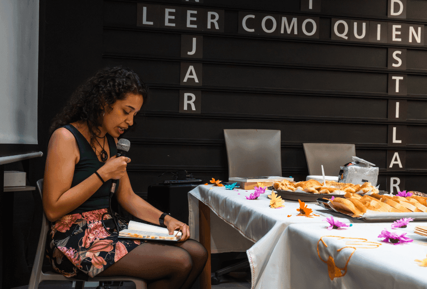 Cabecera residencia artística biblioteca caldas