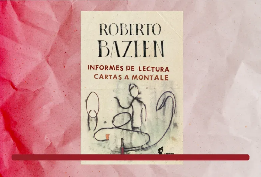 Cabecera Informes de lectura y Cartas a Montale por Daniela Gómez
