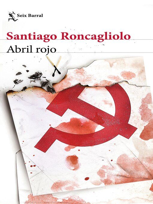 Portada libro Abril rojo