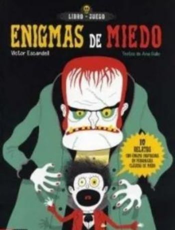 Portada libro Enigmas de miedo