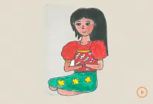 Ilustración pueblo Gunadule micrositio tradición oral