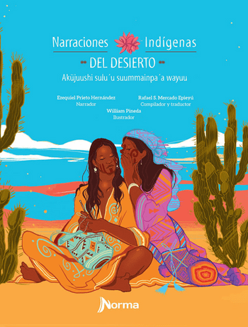 Portada libro Narraciones indígenas del desierto