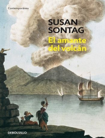 Portada libro El amante del volcán