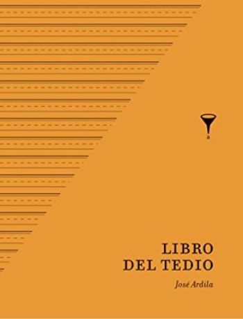 Portada libro Libro del tedio