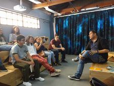Talleres literarios Comfama charla invitado