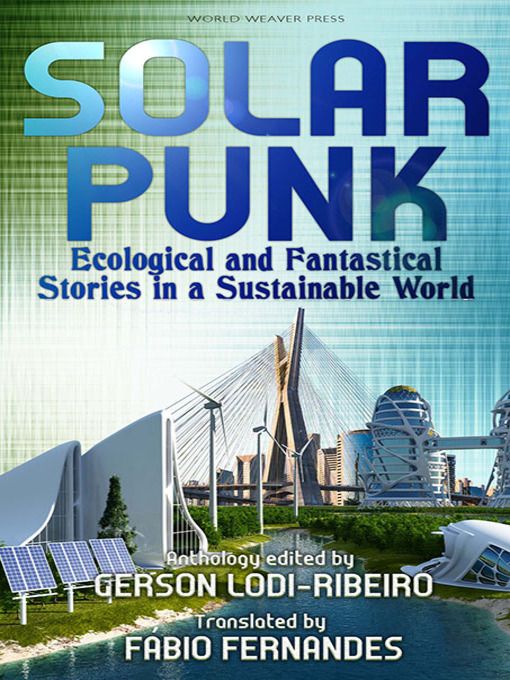 Portada libro Solarpunk Ecological and fantastical stories in a sustainable world