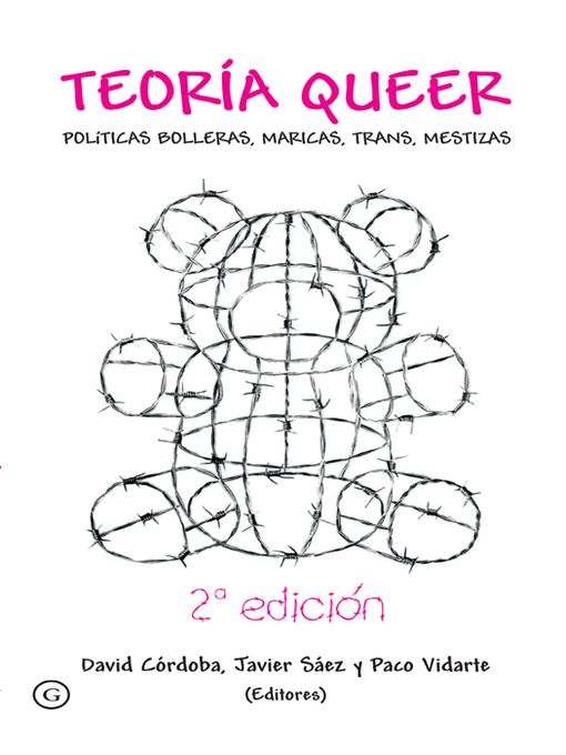 Portada libro Teoría queer Políticas bolleras, maricas, trans, mestizas