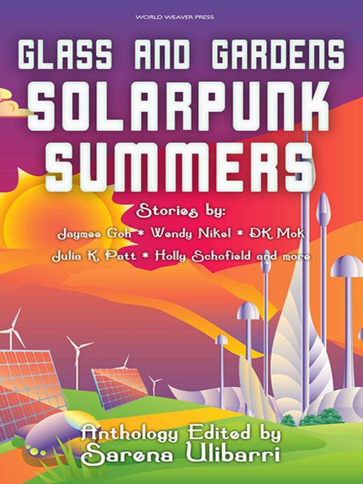 Portada libro Glass and gardens Solarpunk summers