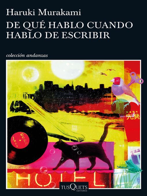 Portada libro De què hablo cuando hablo de escribir