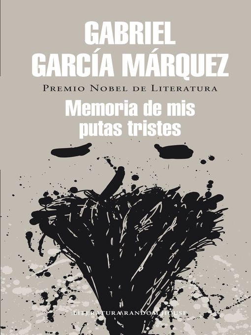Portada libro Memoria de mis putas tristes