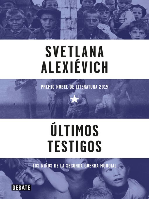 Portada Últimos testigos Svetlana Alexiévich