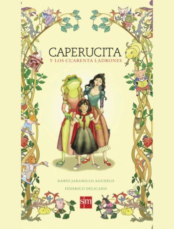 Portada libro Caperucita y los cuarenta ladrones