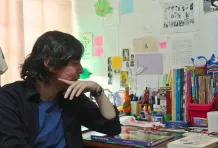 Cabecera En el estudio de Marco Noreña