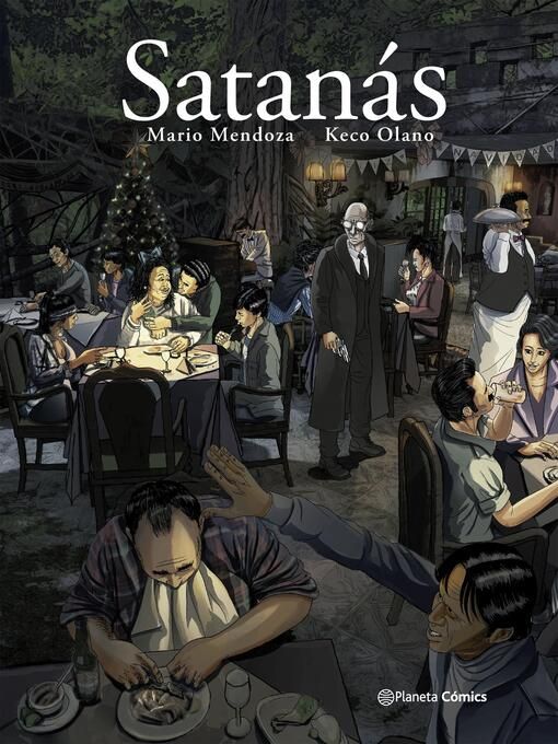 Portada libro novela gráfica Satanás
