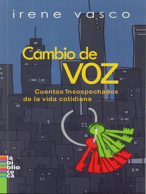 Portada libro Cambio de voz