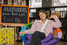 Luciana, Cuentos de Bibliotecas