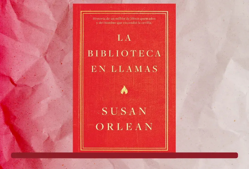 Cabecera bibliotecas nuevas lecturas > Reseña La biblioteca en llamas por Daniela Gómez