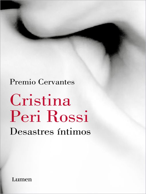 Portada libro Desastres íntimos