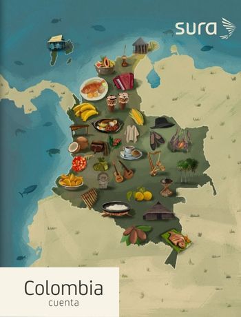 Portada libro Colombia cuenta