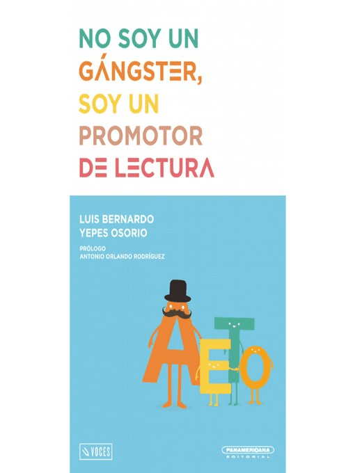 No soy un ganster, soy un promotor de lectura