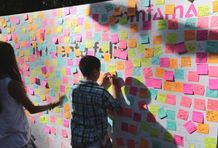 Fiesta del Libro 2019, actividad con familias sobre la felicidad