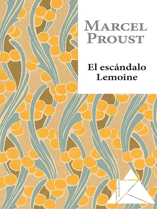 Portada libro El escándalo Lemoine